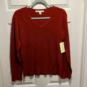 Small Debbie Morgan Merlot Pullover Sweater